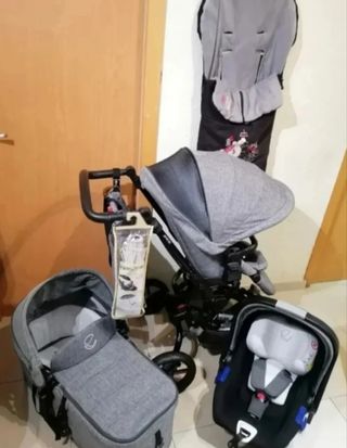 Carrito bebé Jane Epic todoterreno 3 piezas+Acceso