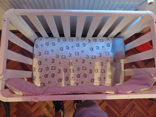 Cuna bebé 94x53 - Blanca