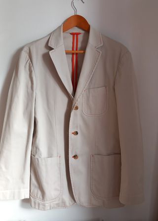 Chaqueta Purificación García beige