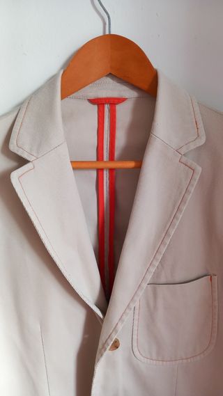 Chaqueta Purificación García beige