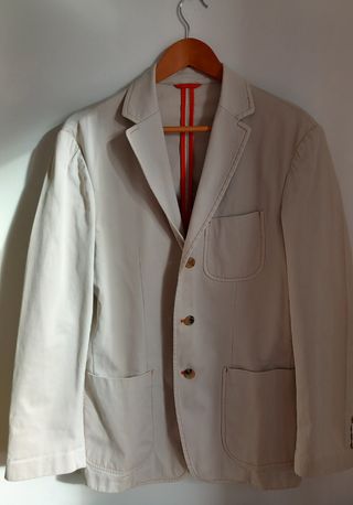 Chaqueta Purificación García beige