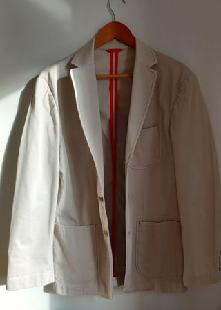 Chaqueta Purificación García beige