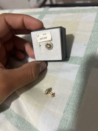 Pendientes Rolex oro 18k