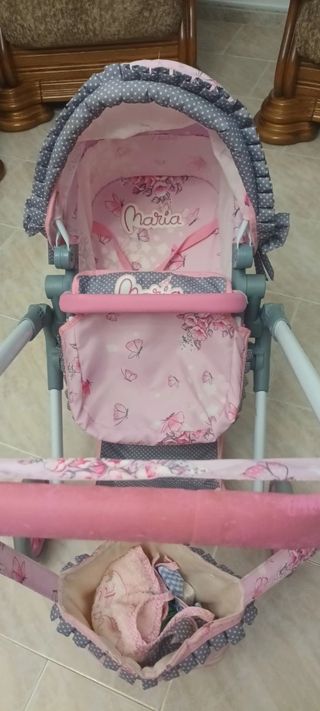 Carro Muñecas Rosa de "de Cuevas ".