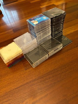 Stock 78 custodie cd/dvd vuote nuove