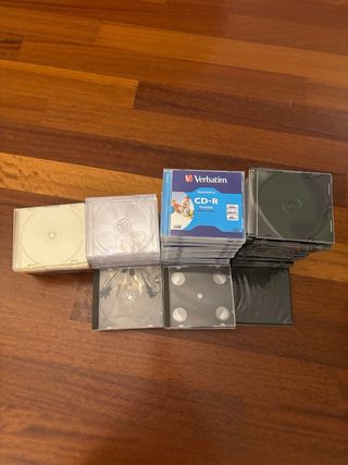 Stock 78 custodie cd/dvd vuote nuove