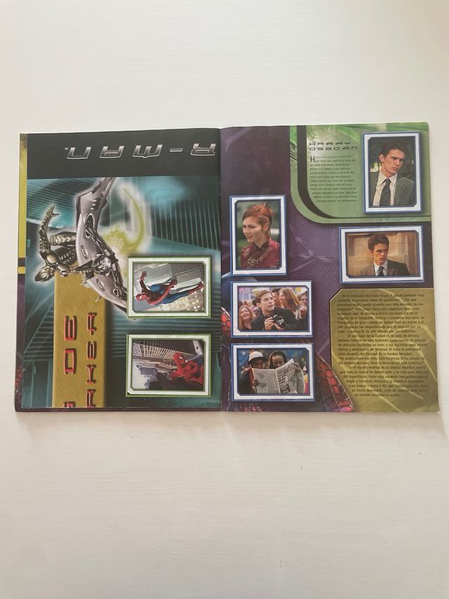 Album de cromos SPIDERMAN Completo