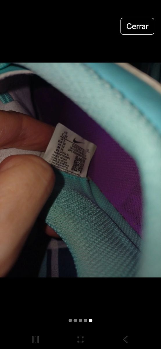 Zapatillas Nike Phantom turquesa 38