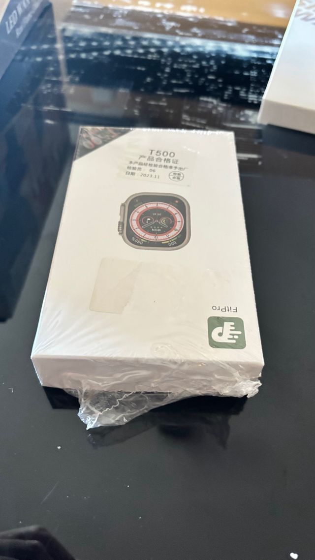 Reloj inteligente T500 plateado