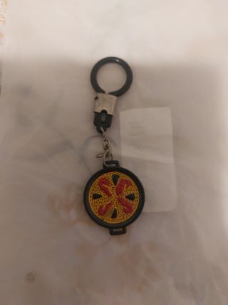Llavero paella vintage