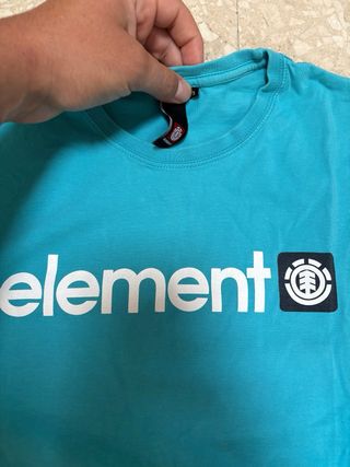Camiseta Element turquesa