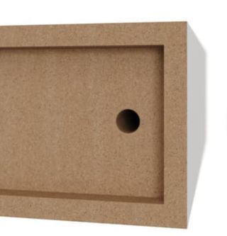 Estante flotante blanco - Madera