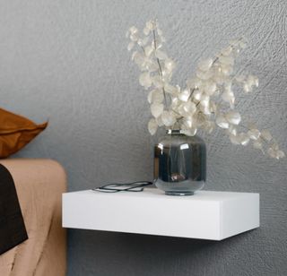 Estante flotante blanco - Madera