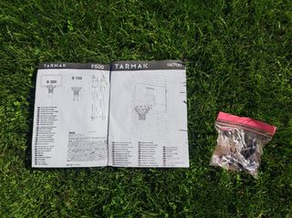 Canasta baloncesto Tarmak Sb700 y fijación.