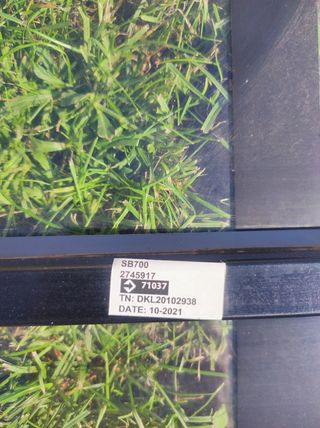 Canasta baloncesto Tarmak Sb700 y fijación.