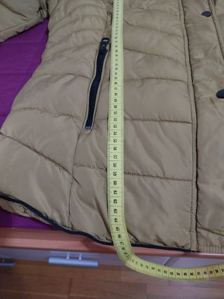 Chaqueta acolchada beige (mostaza)