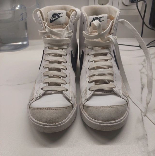 Zapatillas Nike Blazer Mid blancas 37,5