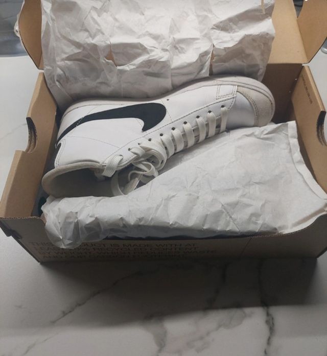 Zapatillas Nike Blazer Mid blancas 37,5