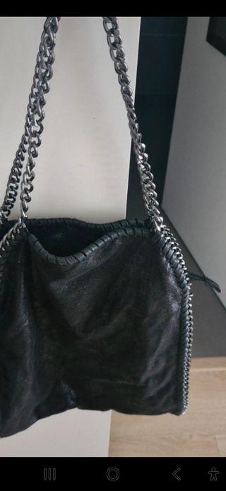 Borsa nera stile Stella McCartney