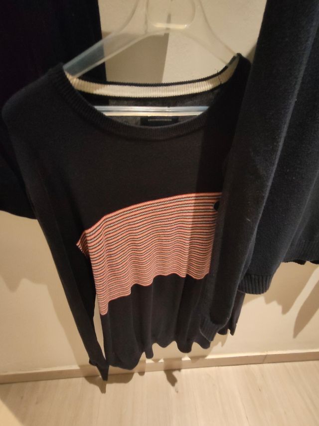 3 Jerséis Hombre Negro XXL