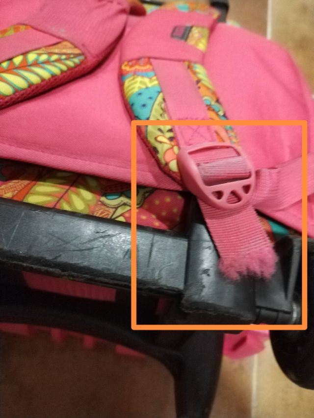 Mochila Totto con ruedas