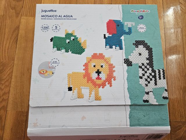 Mosaico agua animales: 1200 piezas