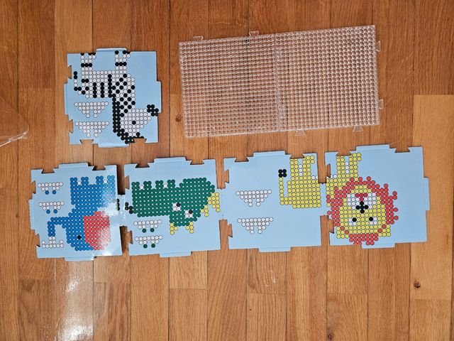 Mosaico agua animales: 1200 piezas