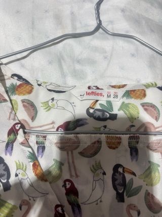 Camiseta tirantes estampada