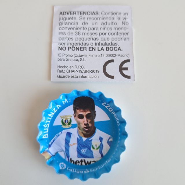 Chapa Bustinza Leganés