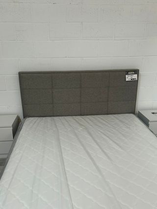 Cama Matrimonial 150x190  Moderna + Cabezal