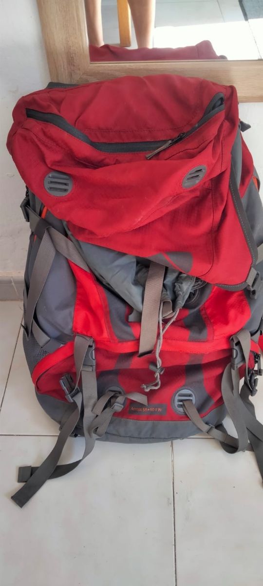Mochila Vaude 55+10L montaña