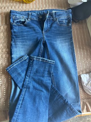 Jeans ajustados talla XS (34)