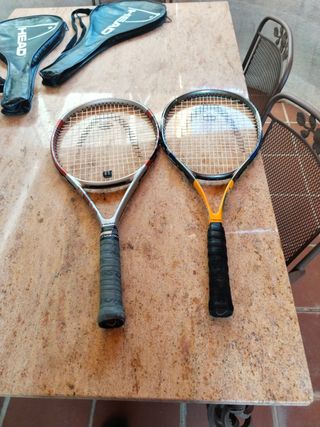 Raquetas de tenis marca head   "10 euros 1"