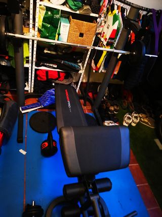 Banco musculación Weider Pro 490 DC 