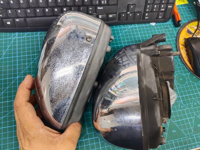 2 lacrima Yamaha Virago 250 filtro aire 