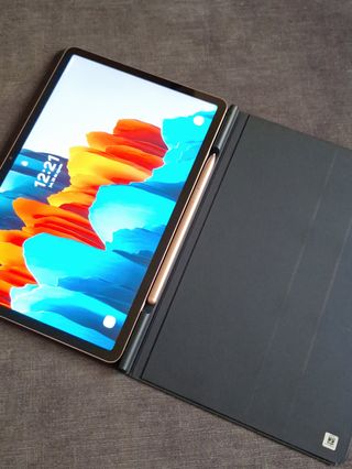 Samsung Galaxy Tab S7 + Fundas + Teclado