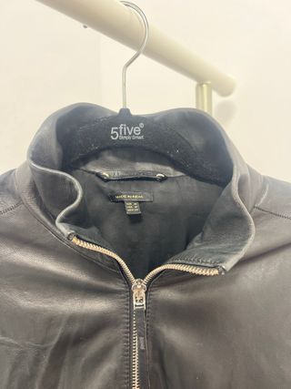 Chaqueta cuero Massimo Dutti