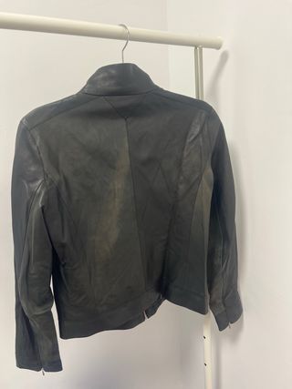 Chaqueta cuero Massimo Dutti