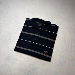 Polo Paul & Shark vintage blu XL