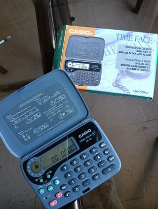 Calculadora Casio Time Face