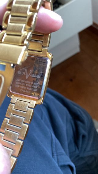 Reloj Paul Versan dorado