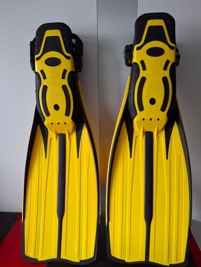 Aletas Cressi Prolight amarillas - XL