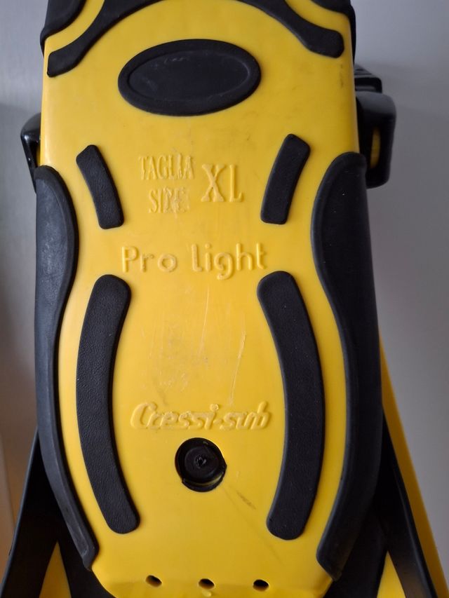 Aletas Cressi Prolight amarillas - XL