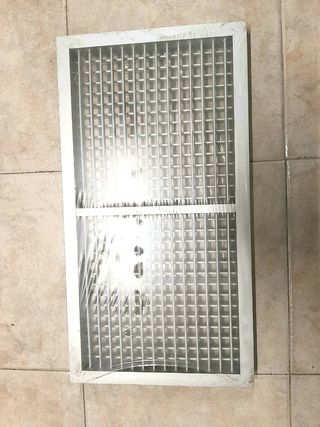 Rejilla ventilación aluminio