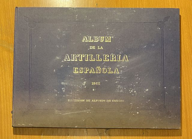 album de la artilleria española 1862