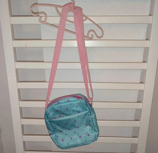 Bandolera infantil celeste con estrellas