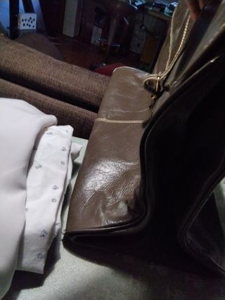 Bolsa Piel Marrón