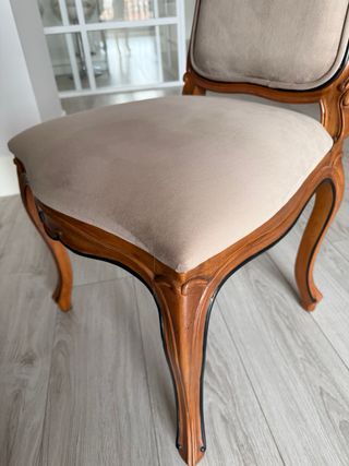Mesa comedor + 6 sillas. Cerezo. NUEVA