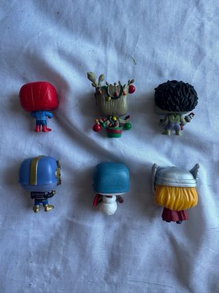 Set 6 Minifunkos Marvel – Edición Navidad