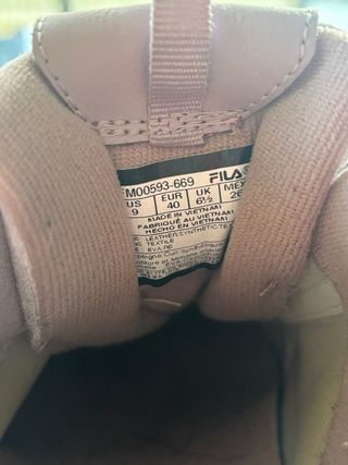 Zapatillas Fila Disruptor II - Beige Rosa